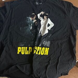 Black Pulp Fiction Graphic Tee